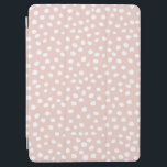 Dit Vild Djurutskrift  Rosa och vita fläckar iPad Air Skydd<br><div class="desc">Utskrift på djur - Leopard-utskrifter -  rosa och vit.</div>