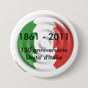 d'Italia för 150 anniversarioUnita, 1861… Knapp