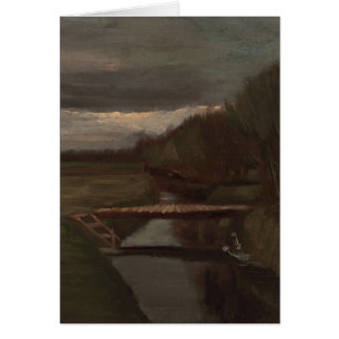 Ditch & Small Bridge, Van Gogh Fine Art OBS Kort
