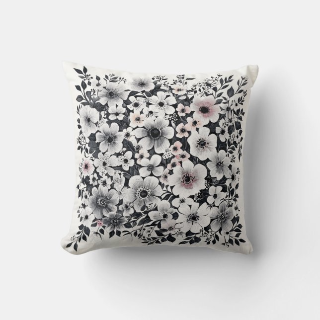 Ditsy Blommigt Charm Pillow Kudde (Framsida)