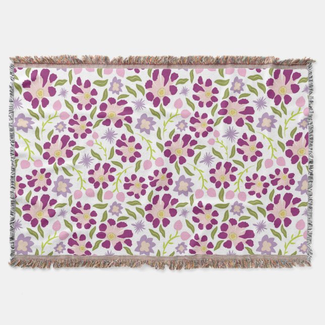 Ditsy blommigt filt (Framsidan)