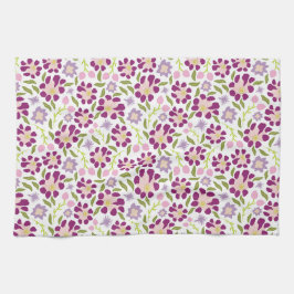 Ditsy blommigt kökshandduk