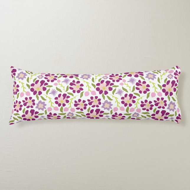 Ditsy blommigt kroppskudde (Framsidan)