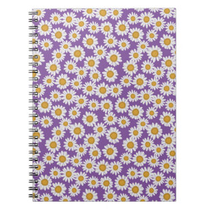 Ditsy-daisy blommor anteckningsbok
