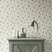 Ditsy Floral Muted Neutral Cottagecore Beige Sage