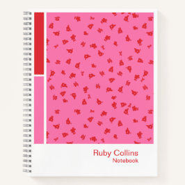 Ditsy Floral Vertical Palette Notebook