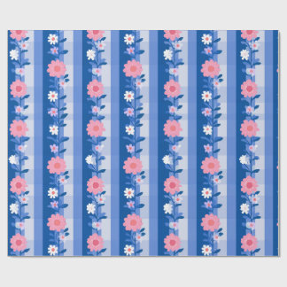 Ditsy Gingham Grandmillenial Daisys Presentpapper