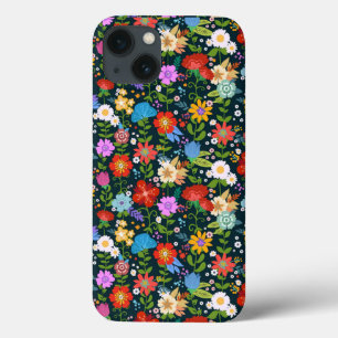 Ditsy seamless Flowers Mönster-13554