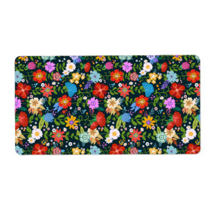 Ditsy seamless Flowers Mönster-13554 Fraktsedel