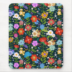 Ditsy seamless Flowers Mönster-13554 Musmatta
