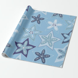 Ditsy snöflingemönster bakgrund texturer presentpapper