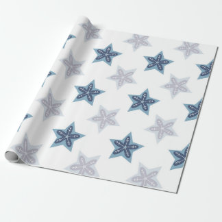 Ditsy snöflingemönster bakgrundstexturer presentpapper