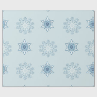 Ditsy snöflingemönster bakgrundstexturer presentpapper