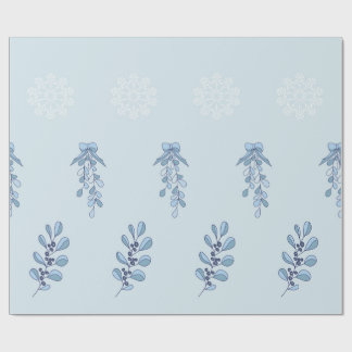 Ditsy snöflingemönster bakgrundstexturer presentpapper