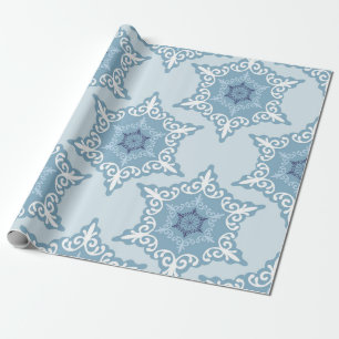 Ditsy snöflingemönster bakgrundstexturer presentpapper