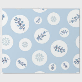 Ditsy snöflingemönster bakgrundstexturer presentpapper