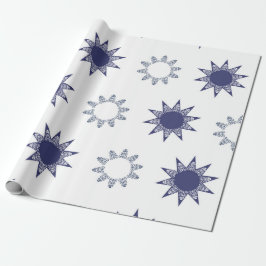 Ditsy snöflingmönster bakgrundstexturer presentpapper