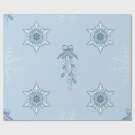 Ditsy Snowflake pattern backgrounds textures Presentpapper