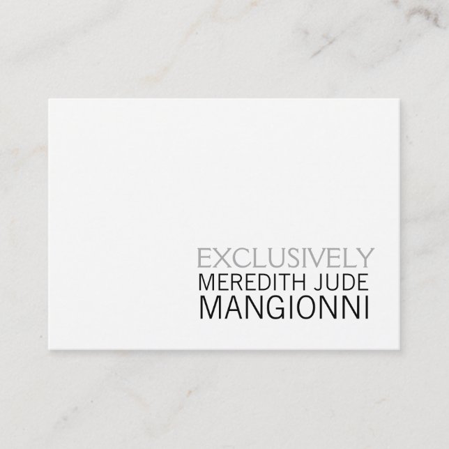 Ditt Affärskort Visitkort (Framsida)