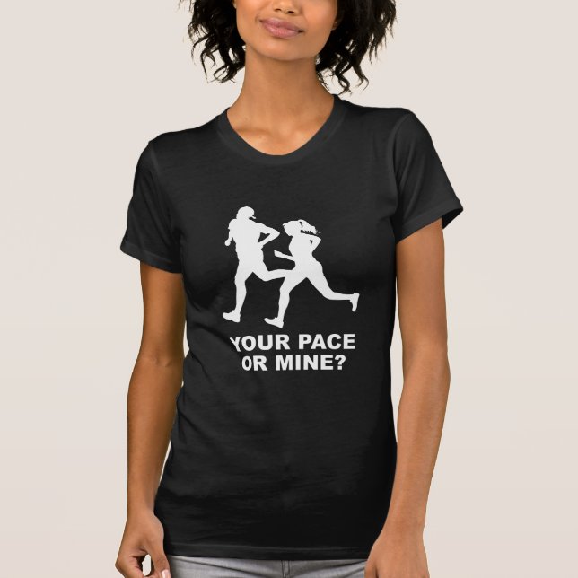Ditt ansikte eller min? t shirt (Framsida)