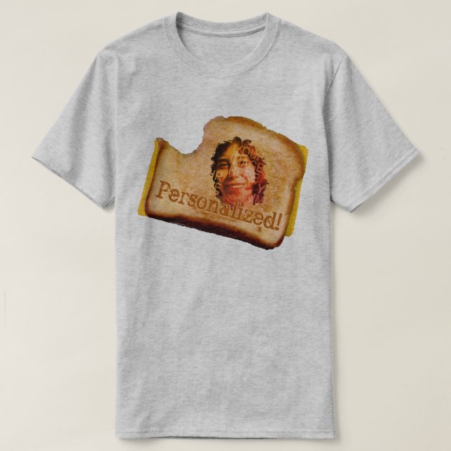 DITT ANSIKTE Grylled Cheese Sandwich T Shirt (Design framsida)