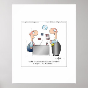 DITT ARBETE Poster till April McCallum