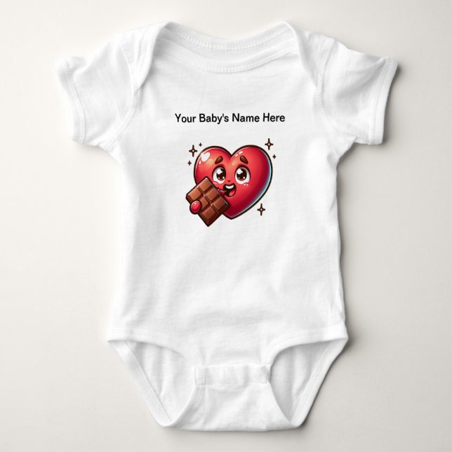 Ditt Baby är din Valentine T Shirt (Framsida)
