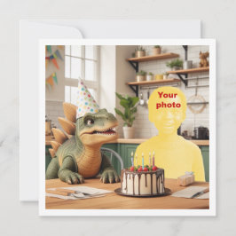 Ditt barn med dinosaurie, Stegosaurus födelsedag Kort