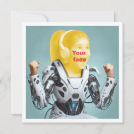 Ditt barn som superhjälte, anpassad superhjältekor kort