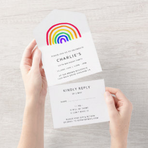 Ditt barns egen teckning Kids DIY-Födelsedagsfes