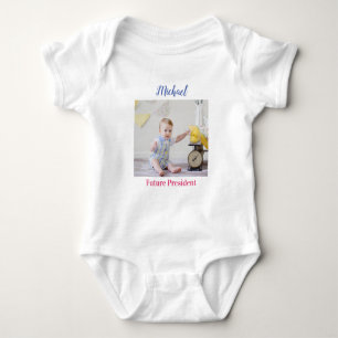 Ditt barns foto "blivande president" Namn-meddelan T Shirt
