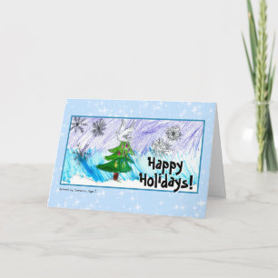 Ditt barns julkonst här Glad helg