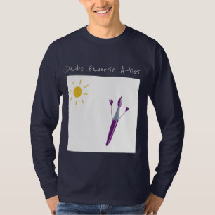 Ditt barns konst på en t shirt