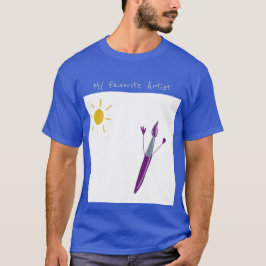 Ditt barns konstverk på en t-shirt