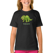 Ditt barns Namn Dinosaur TeeShirt T-Shirt