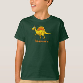 Ditt barns Namn Dinosaur TeeShirt T-Shirt