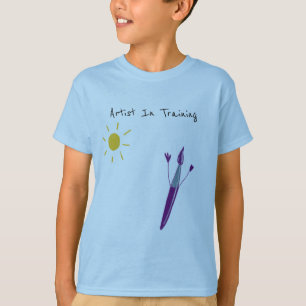 Ditt barns teckningar på T-Shirt