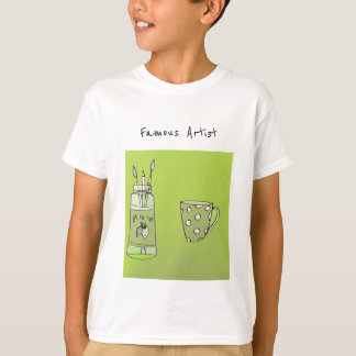 Ditt barns teckningar på T-Shirt