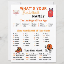 Ditt basketbollspel Namn