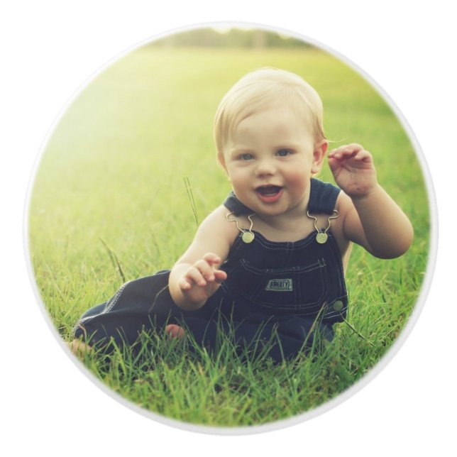 Ditt beställnings- foto knopp (Framsidan)