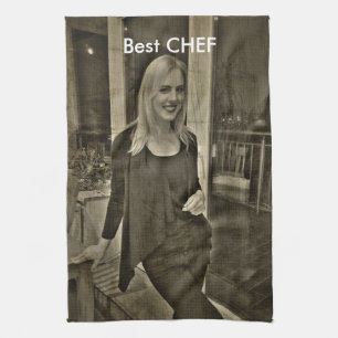 Ditt beställnings- foto kökshandduk