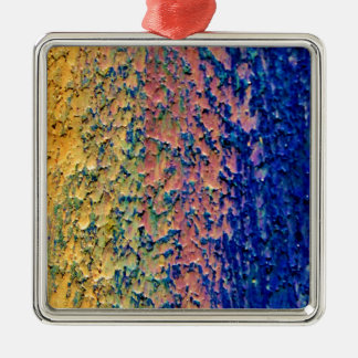 Ditt beställnings- högvärdigt för bakgrund julgransprydnad metall