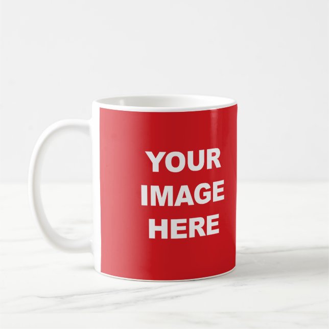 DITT BILD HÄR KAFFEMUGG (Vänster)