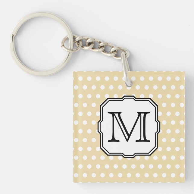 Ditt brev. Beställnings- Monogram. Beige (Framsidan)