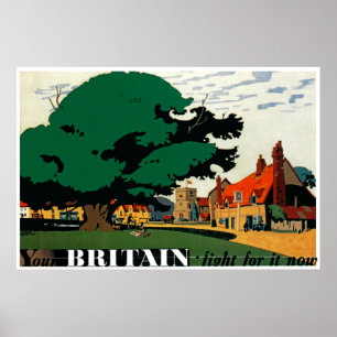 Ditt Britannien ~-slagsmål för det nu Poster