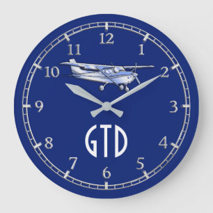 Ditt Cessna för Monogramflygplanklassiker flyg p Stor Klocka