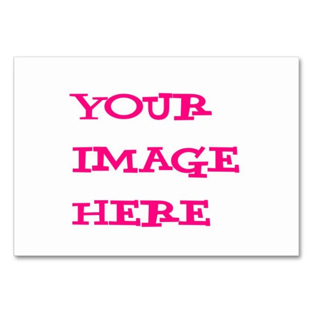 Ditt designkort här i Bord Bordsnummer (Framsidan)