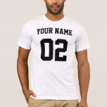 Ditt ditt namn numrerar t shirt<br><div class="desc">Ditt ditt namn numrerar</div>