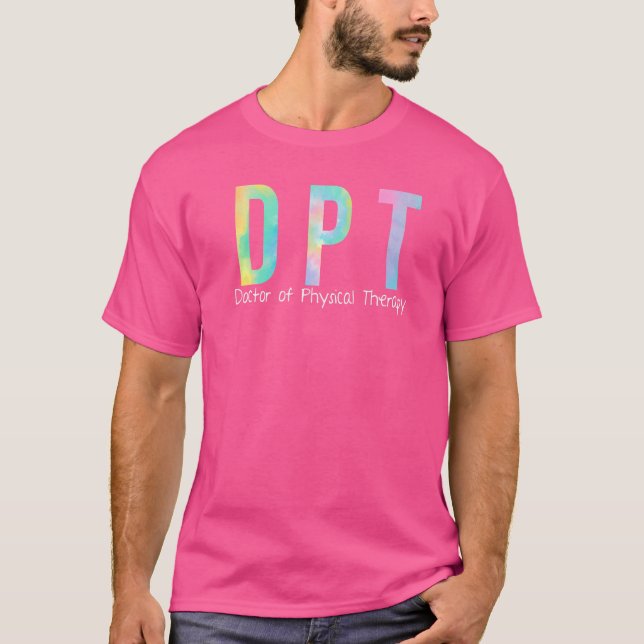 DITT Dpt Doktor vid fysikalisk terapi Lä T Shirt (Framsida)