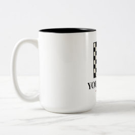 Ditt Drag Jag Väntar Schackstrategi Tvåtons Kaffe/ Två-Tonad Mugg